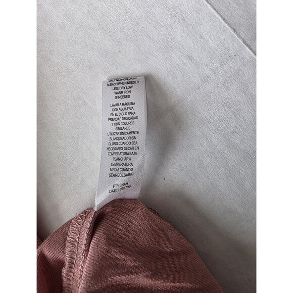 Full‎ Circle Trends Dress NWT Long Sleeve Pink With Pockets 3X - Picture 9 of 11